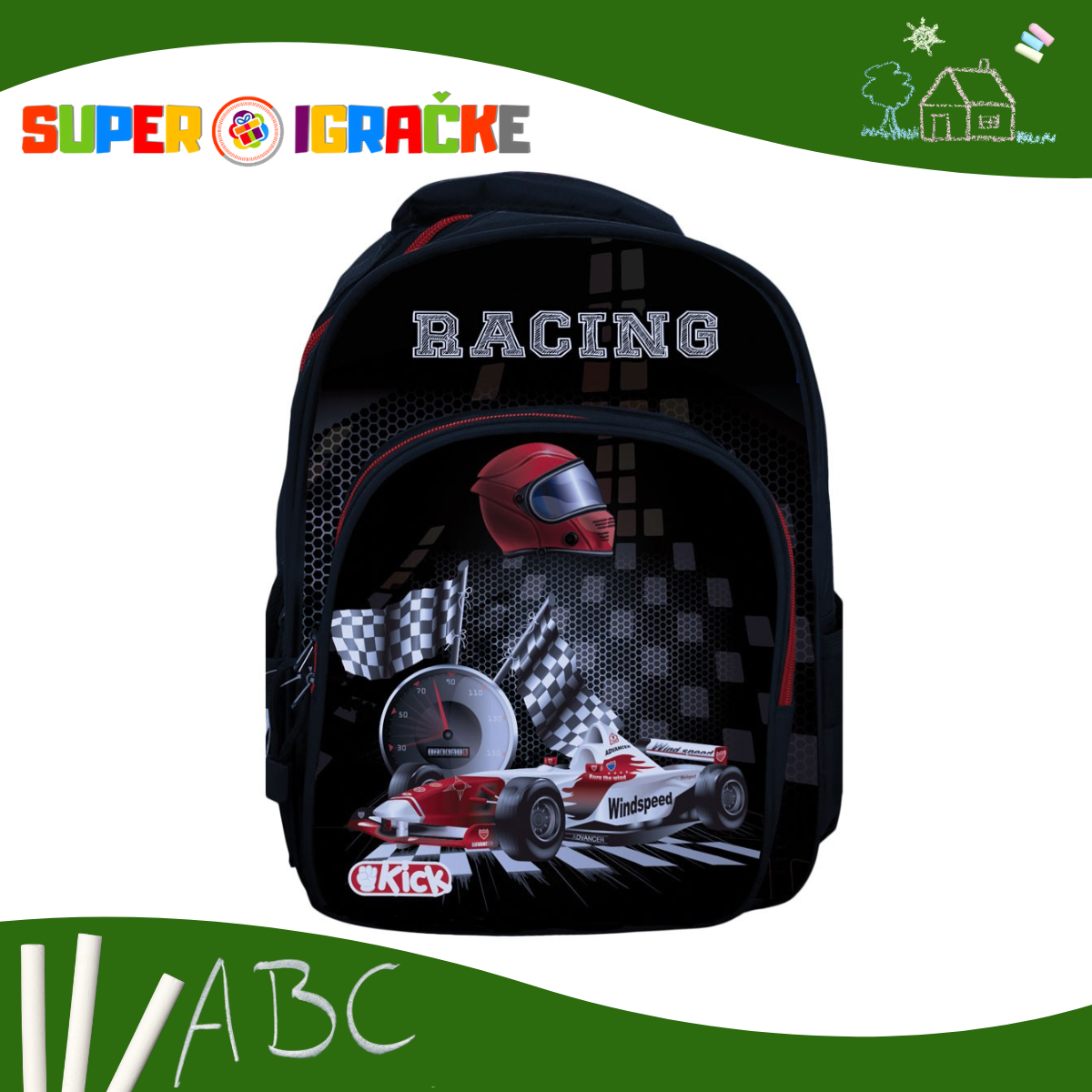 Predškolski ranac - Racing