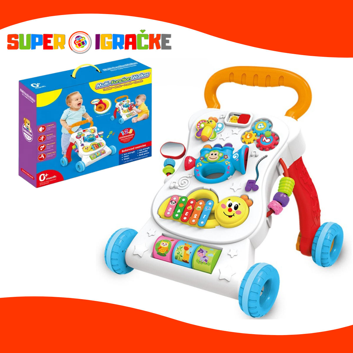 Prohodavalica - multifunkcionalna, muzička i svetleća