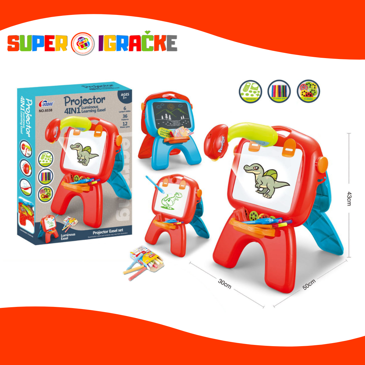 Projektor tabla 4 u 1