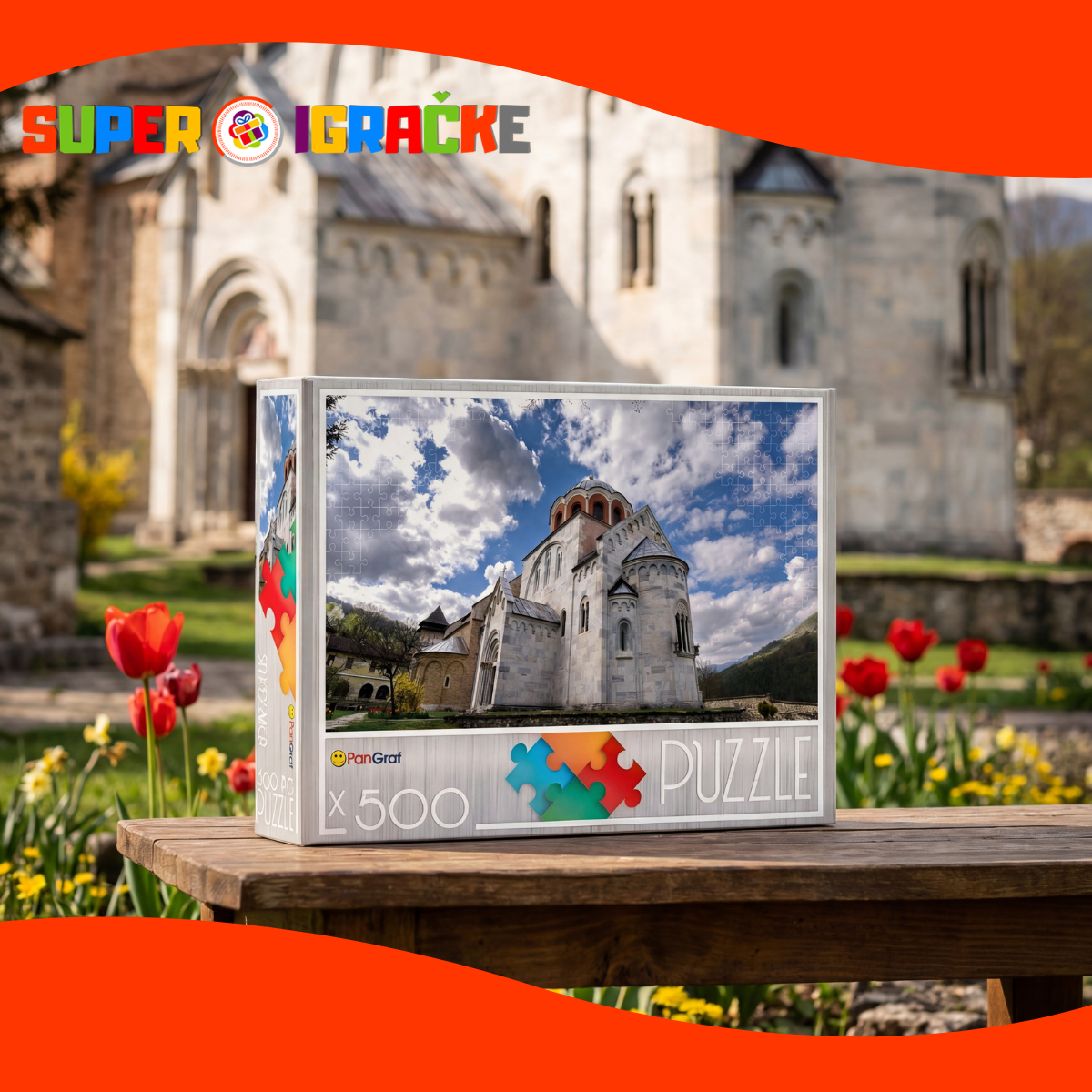Puzle 500kom - Manastir Studenica