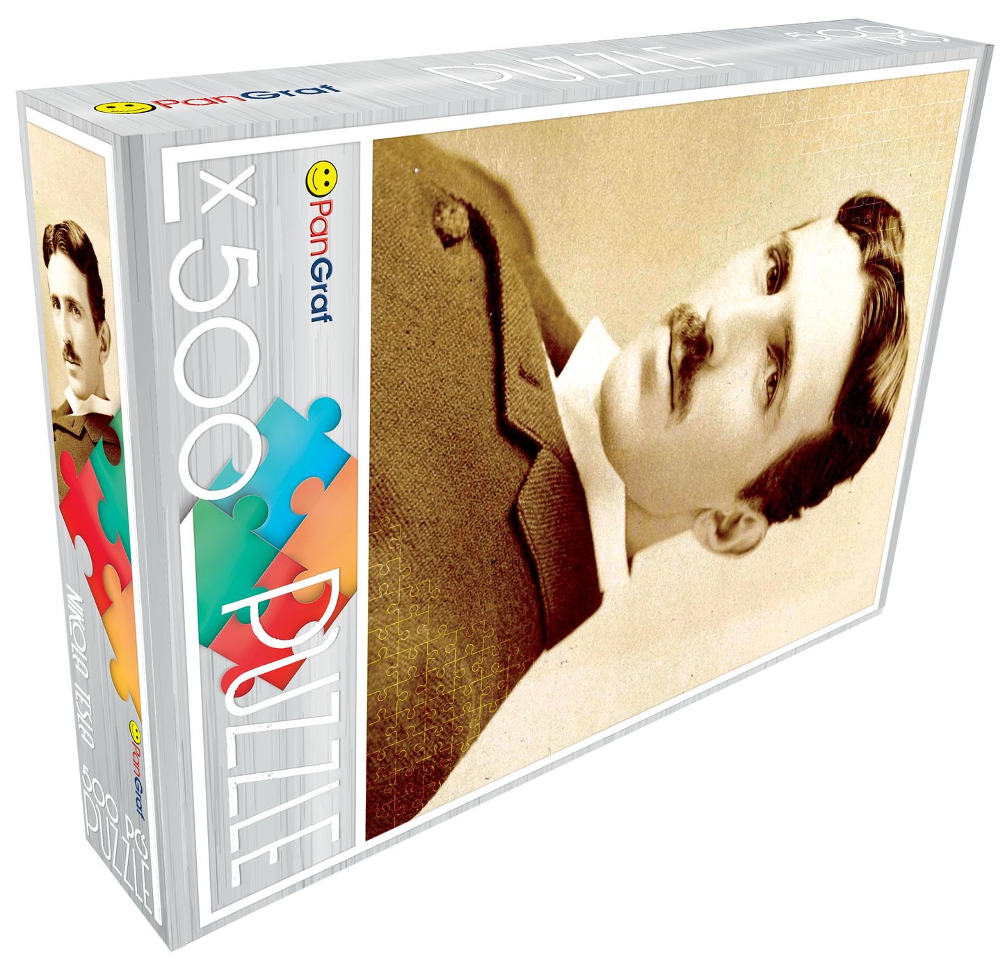Puzle 500kom - Nikola Tesla