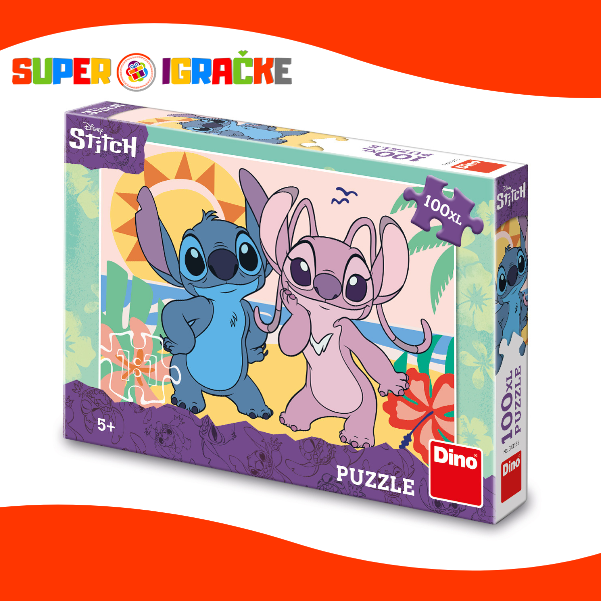 Puzle XL - Lilo i Stitch 100kom