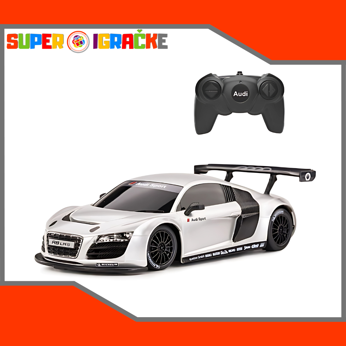 RC auto na daljinski Audi R8