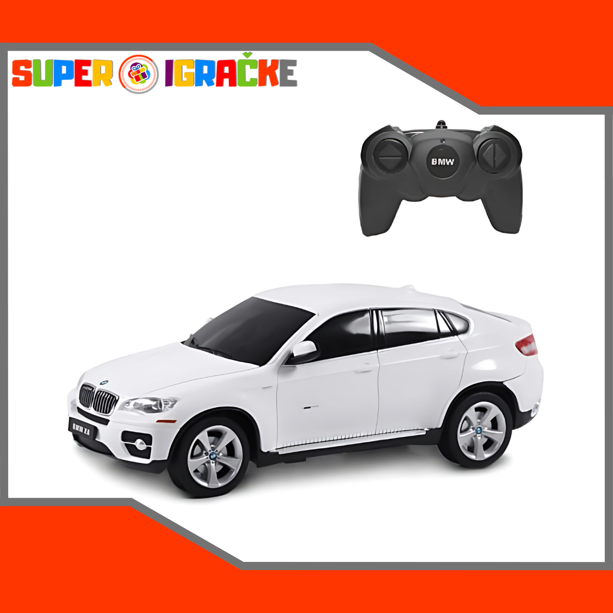 RC auto na daljinski BMW X6