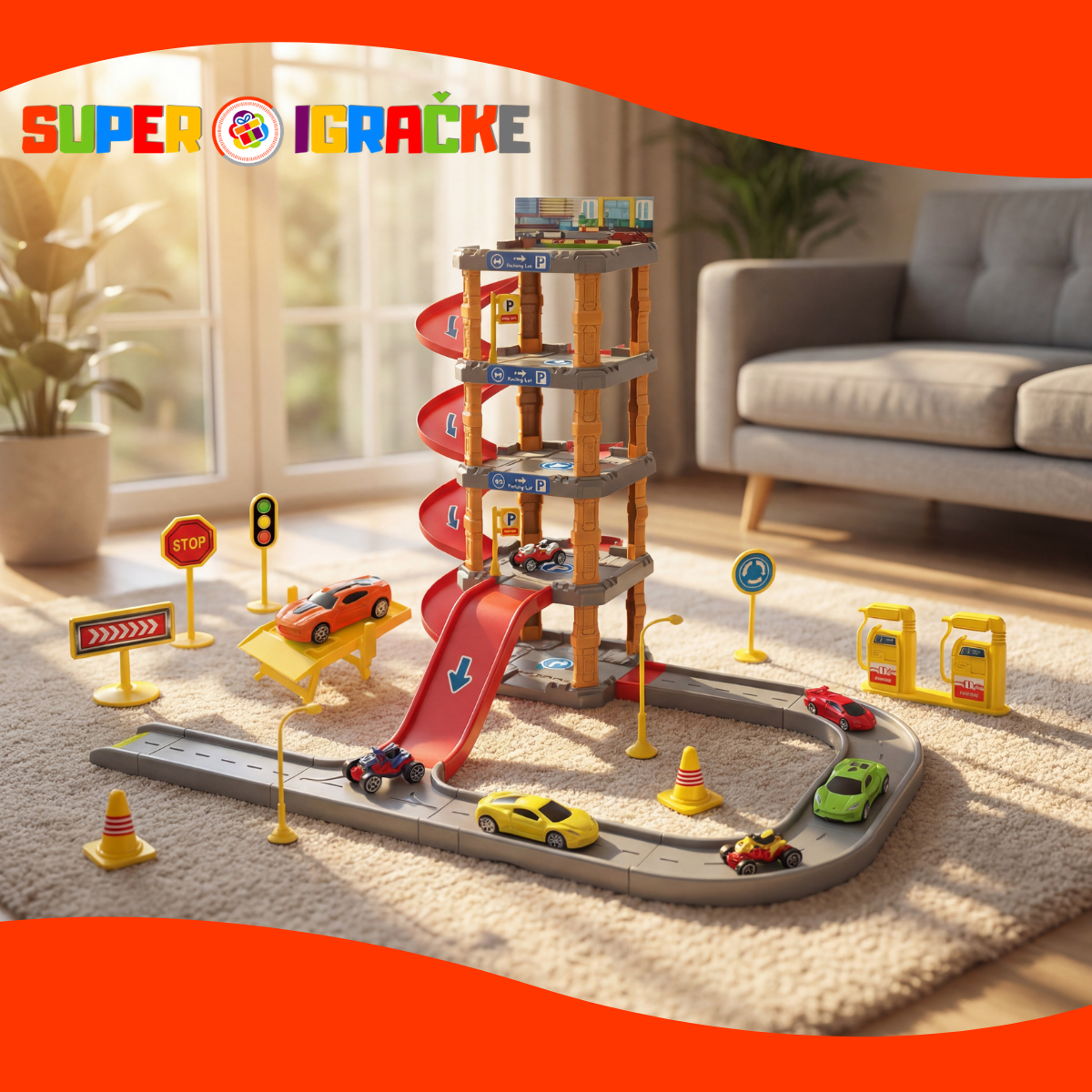 Racing car - Vertikalna staza za trke