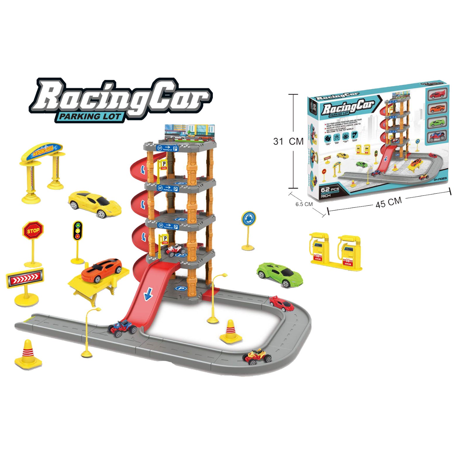 Racing car - Vertikalna staza za trke