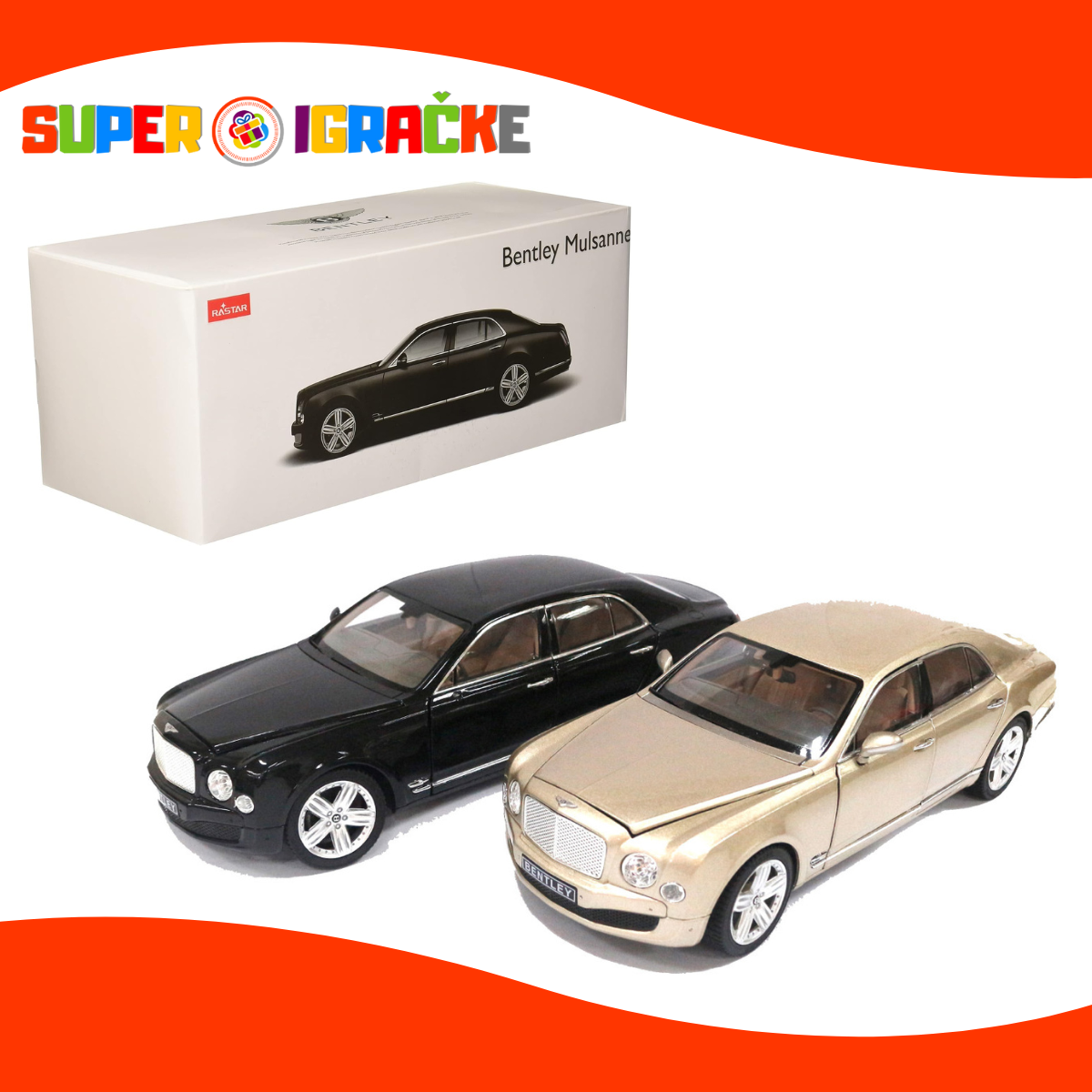 Rastar metalni autić - Bentley Mulsanne