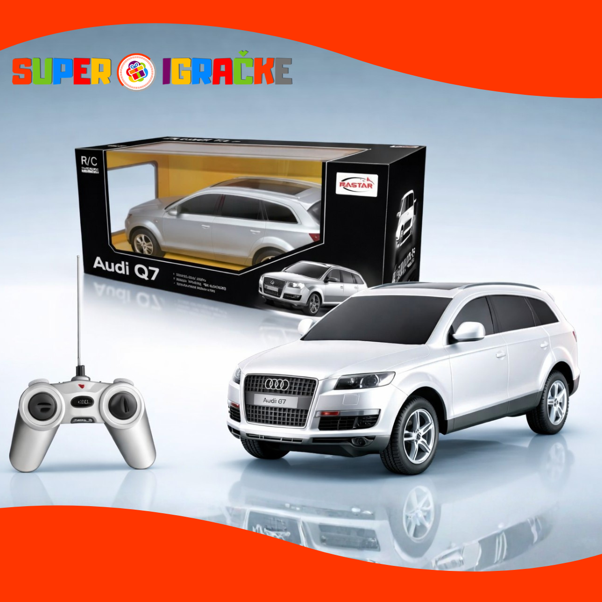 Rastar plastični RC auto Audi Q7