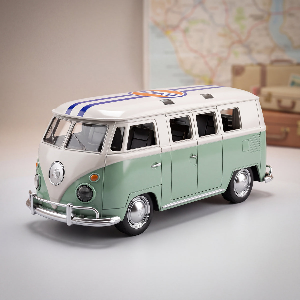 Retro kombi sa svetlosnim i zvučnim efektima
