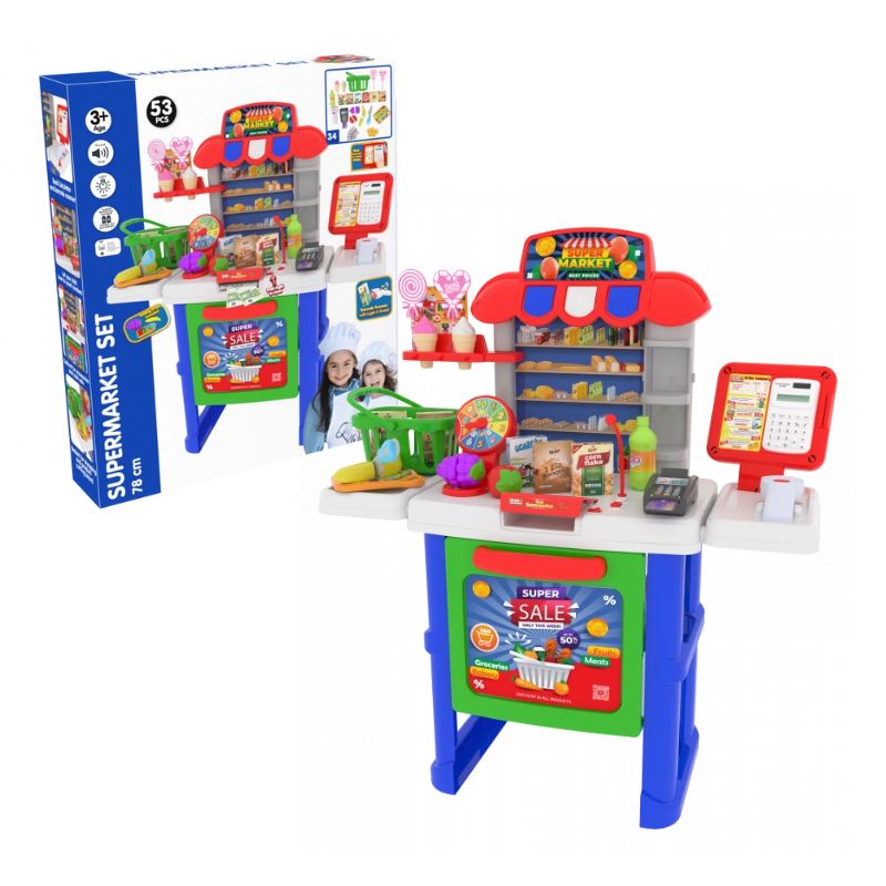 Šareni supermarket set