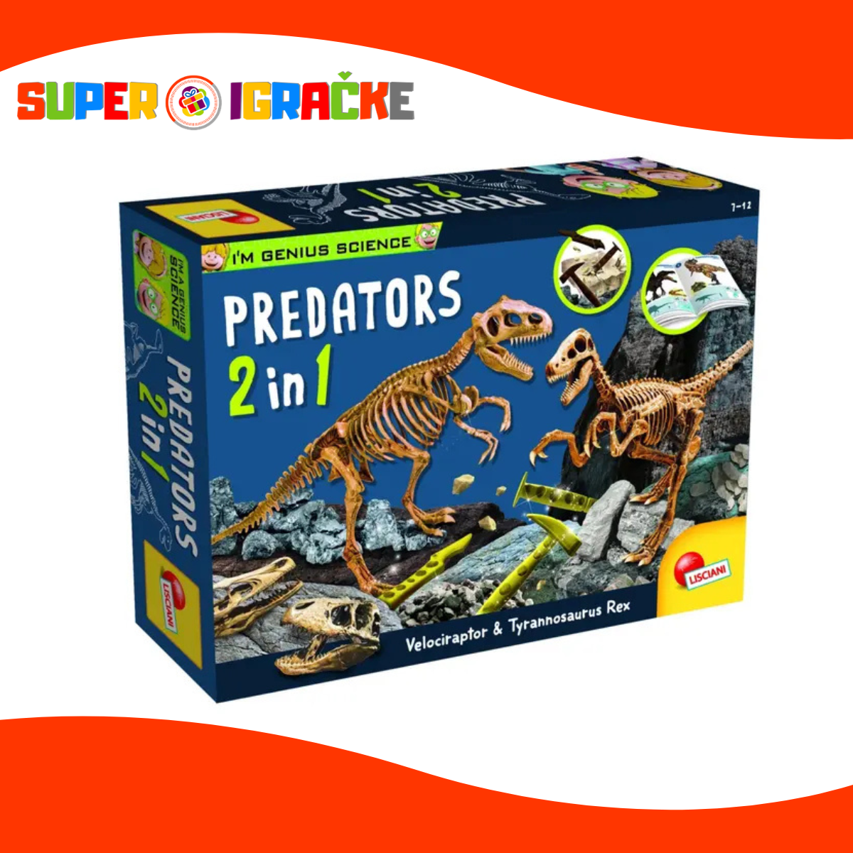 Set 2 u 1 - Dino predatori
