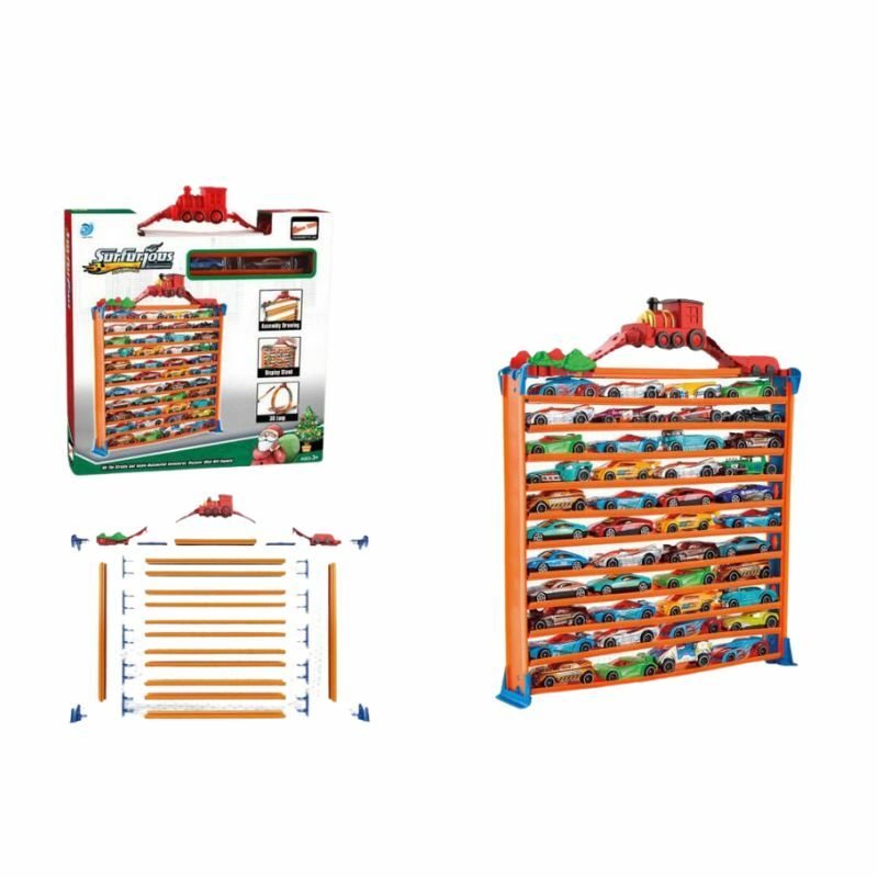 Set dva autića sa policom za odlaganje