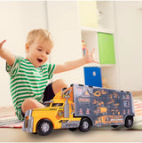 Set kamion sa mašinama i znakovima