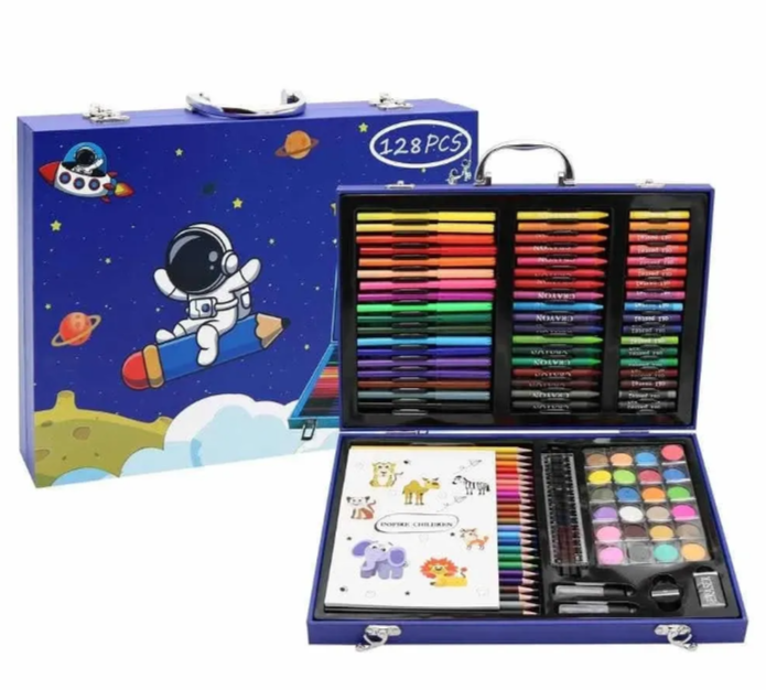 Set za crtanje i bojenje 128 delova