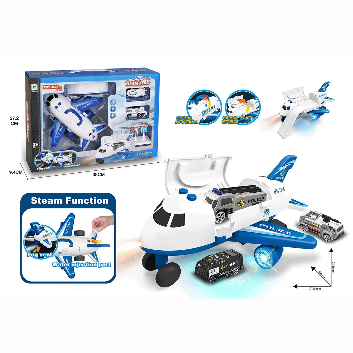 Set za igru - Policijski avion