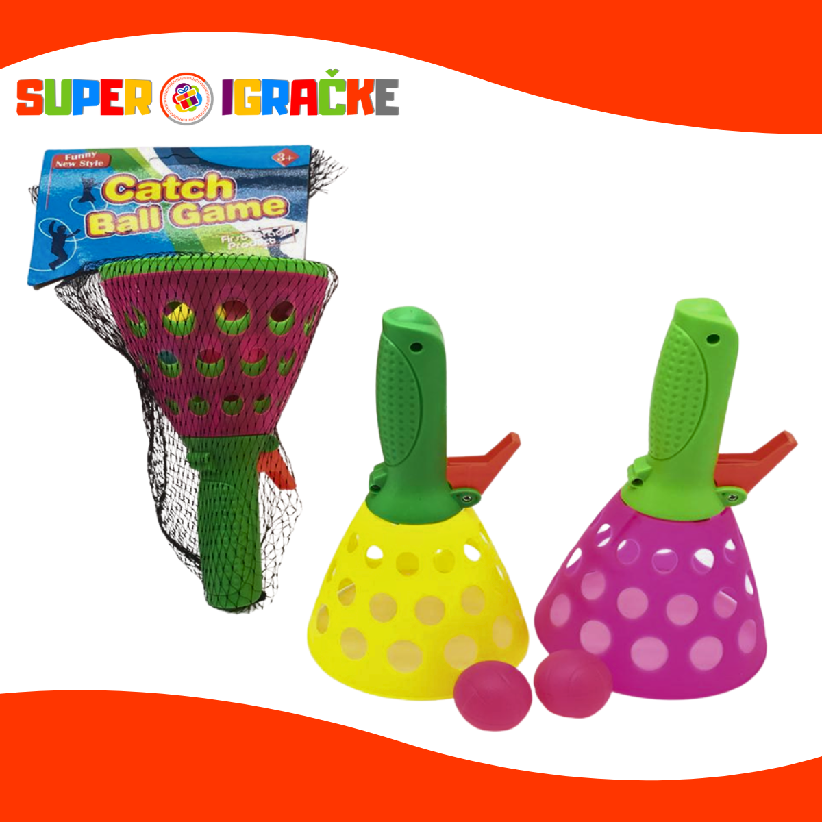 Set za igru - uhvati lopticu