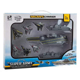 Set za igru nosač aviona - 6 aviona i 2 broda