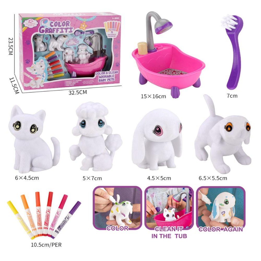 Set za kupanje i bojenje kućnih ljubimaca