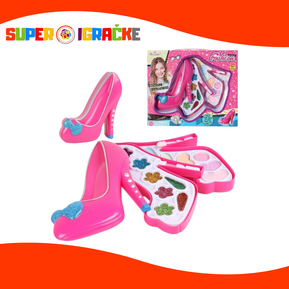 Set za šminku i ulepšavanje štikla