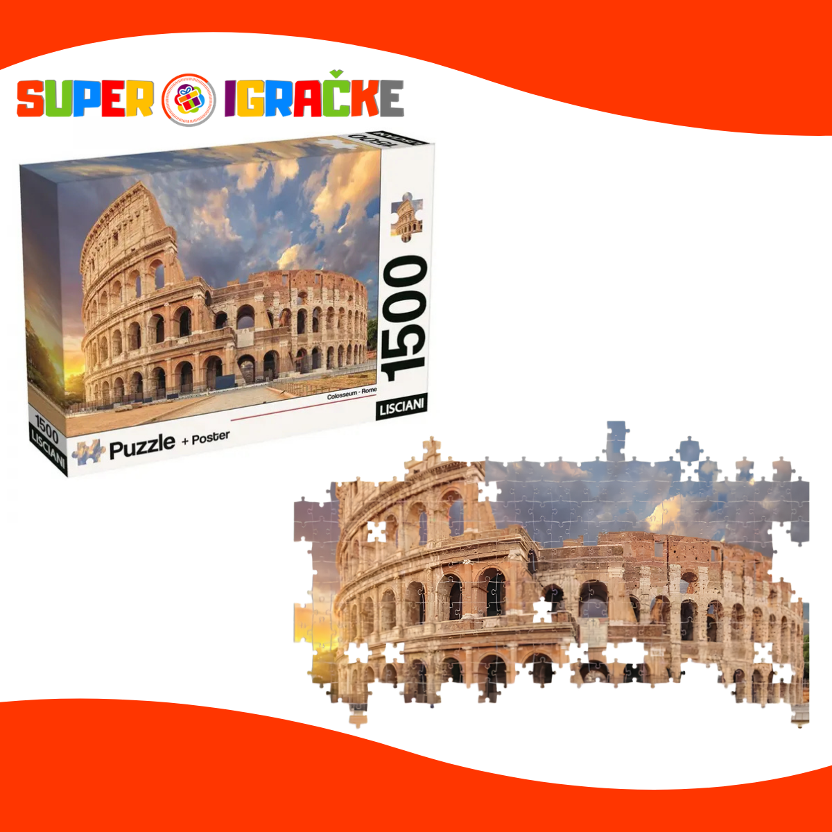 Slagalica 1500kom - Koloseum
