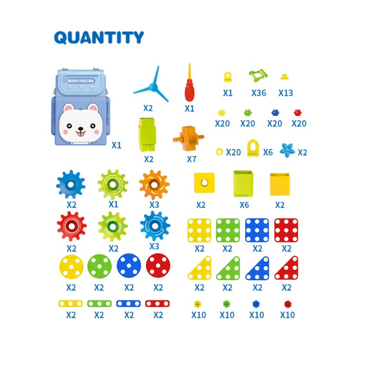 Slagalica kreativna u koferu 268 delova