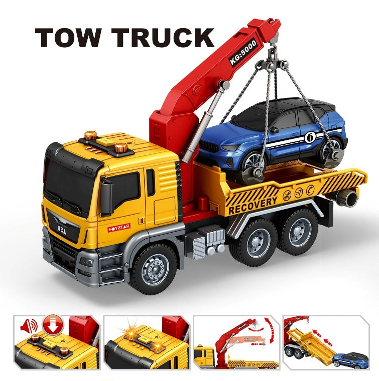 Šlep kamion sa dizalicom - svetlo i zvuk