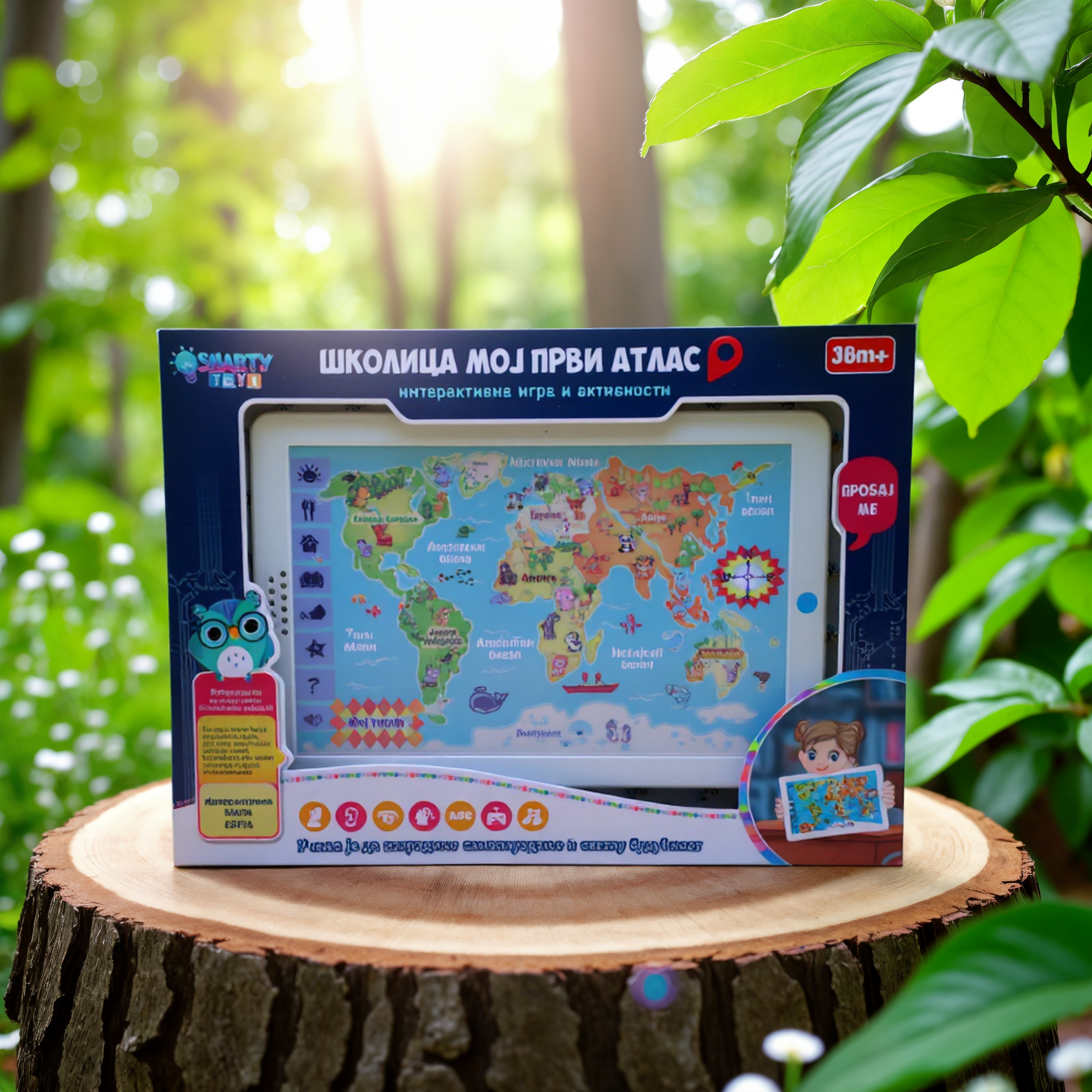Smarty tablet školica - Moj prvi atlas