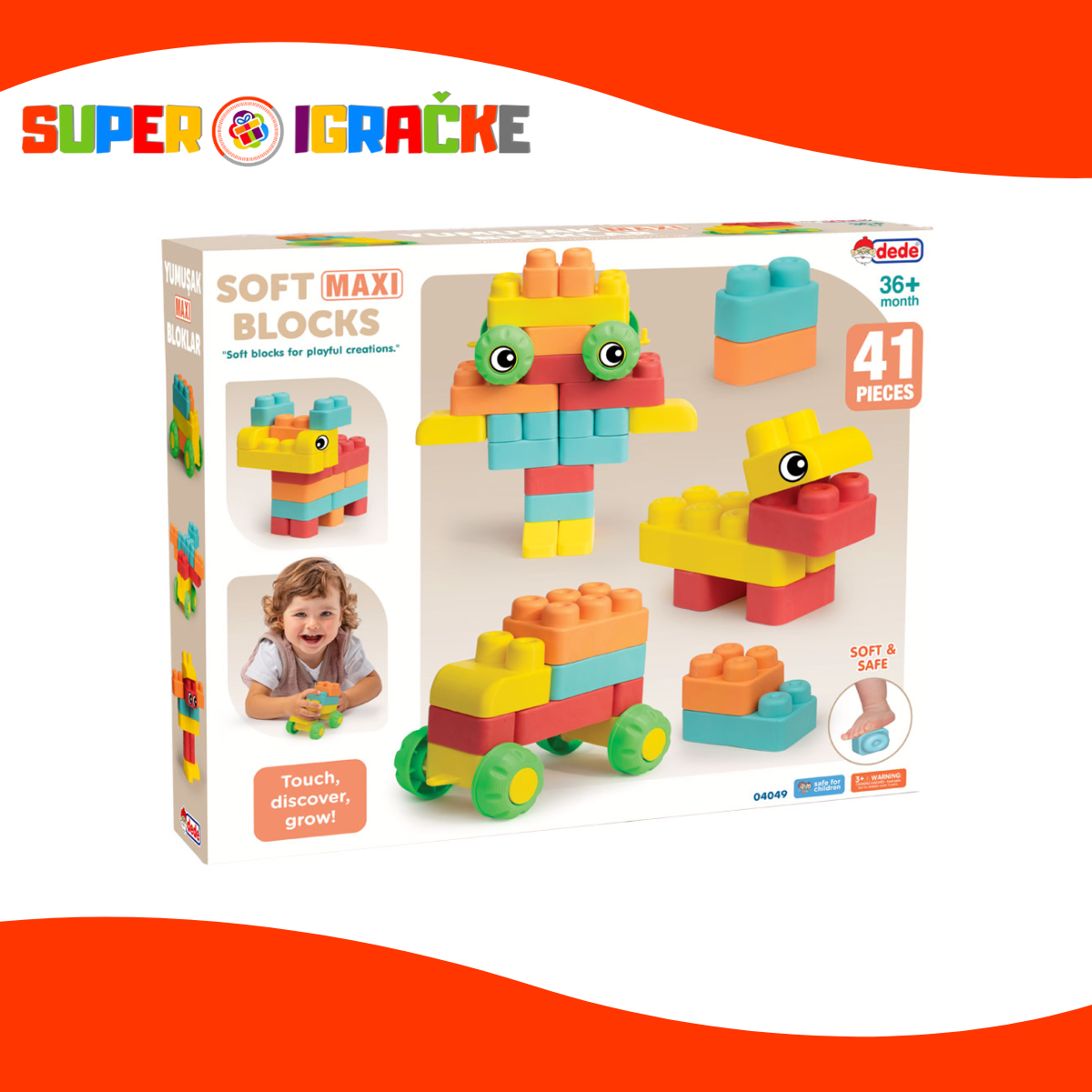 Soft maxi blocks - mekane kocke 41kom