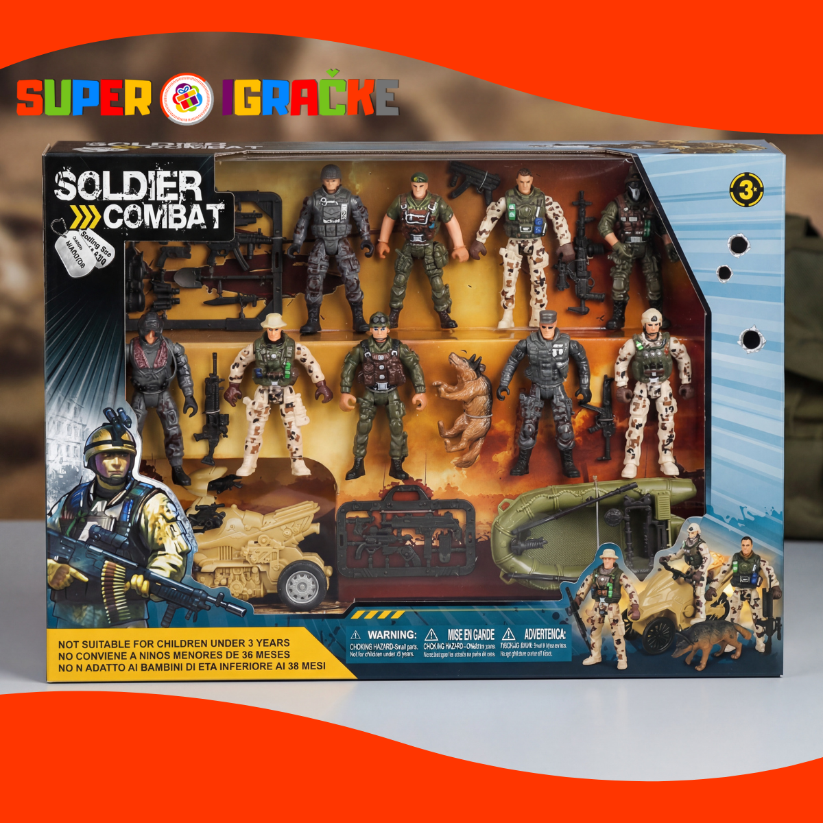 Soldier Combat - Vojni set