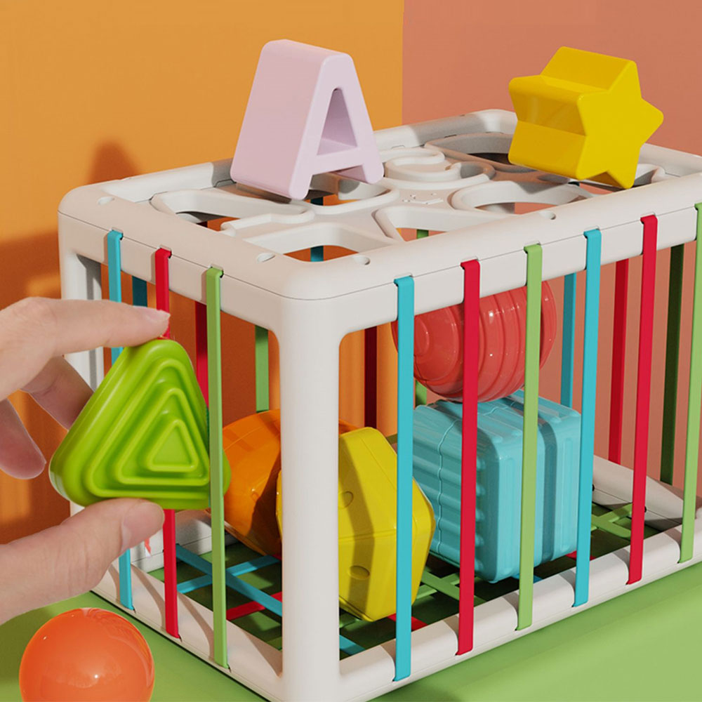 Sorting kvadar sa slovima i oblicima 15 delova