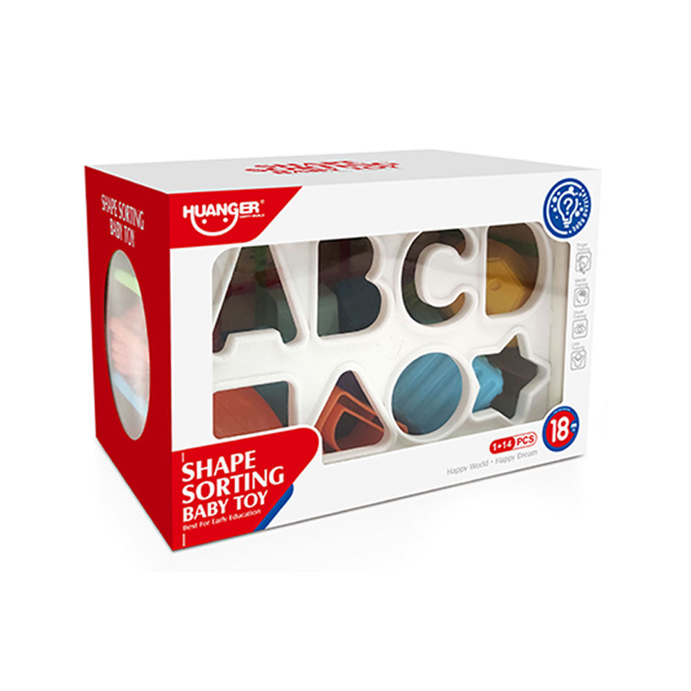 Sorting kvadar sa slovima i oblicima 15 delova