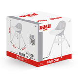 Stolica za hranjenje - siva