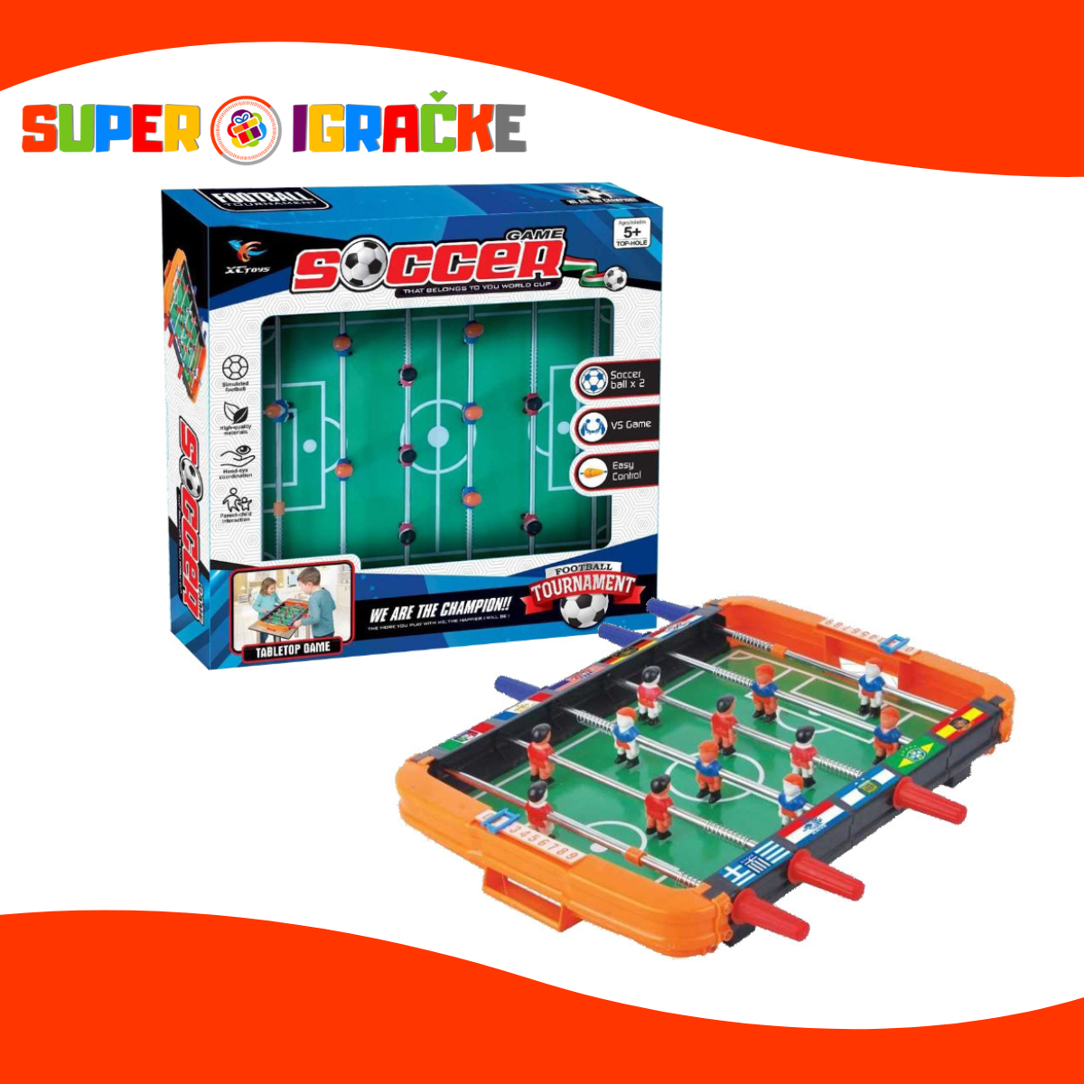 Stoni fudbal mini set