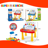 Sto za pisanje i crtanje sa magnetnom tablom