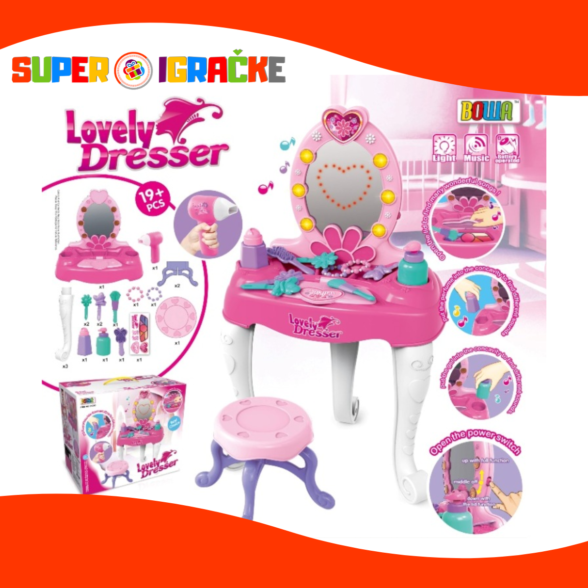 Sto za ulepšavanje sa dodacima