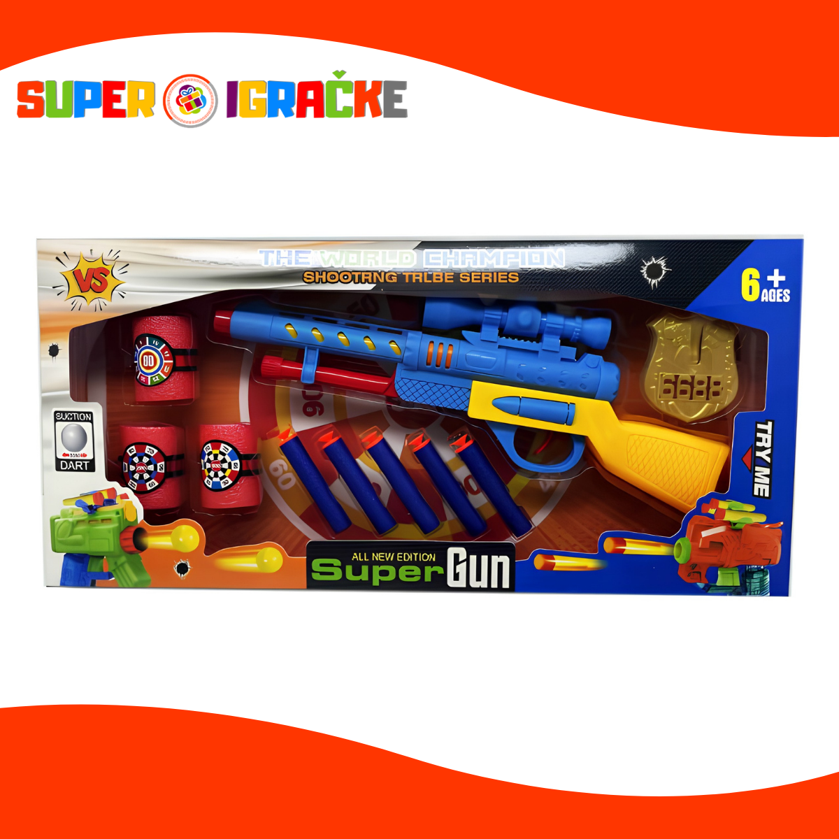 SuperGUN puška sa dodacima