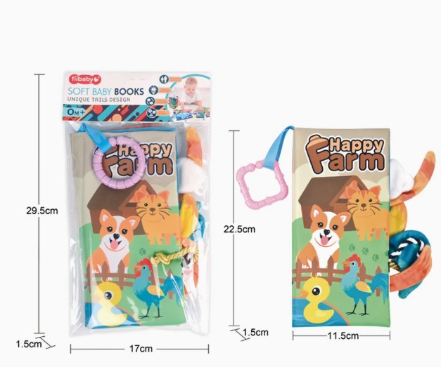 Šuškava bebi knjiga farma