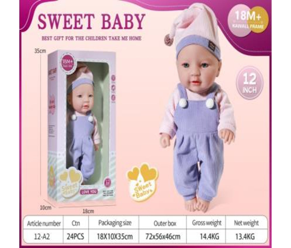 Sweet Baby - Beba lutka u kutiji