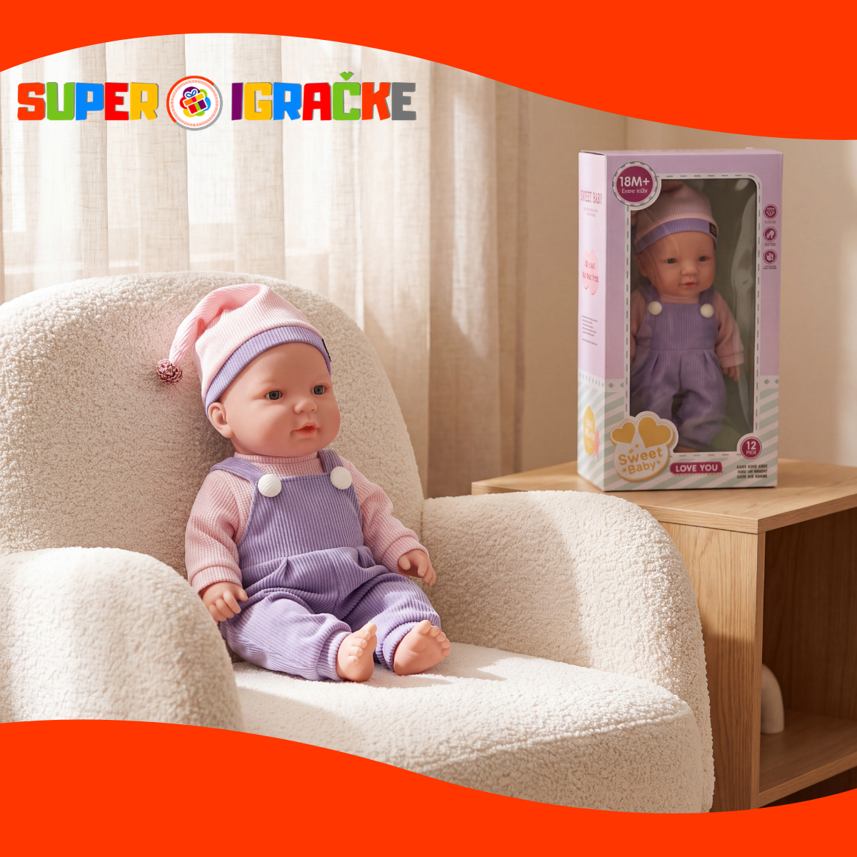 Sweet Baby - Beba lutka u kutiji