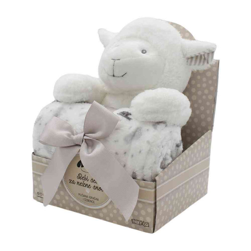 Sweet Dreams - Set za nežne snove Jagnje i ćebence belo
