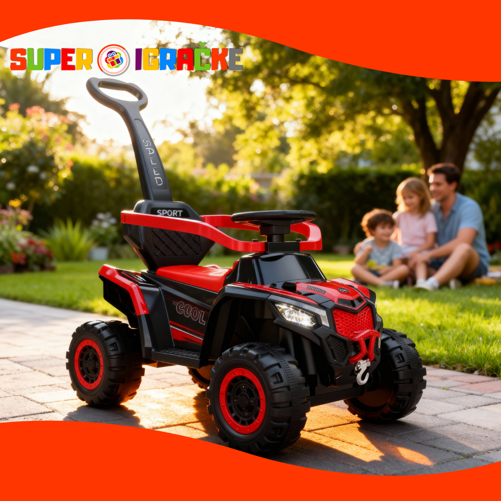Terrax motor Quad 6V Crveni