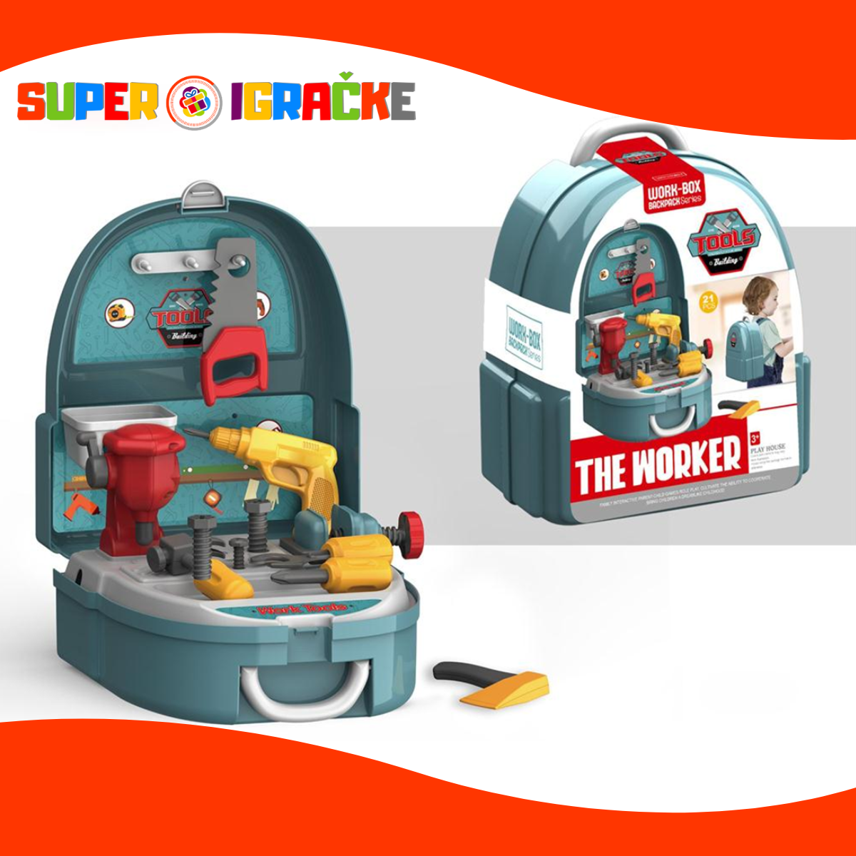 The Worker - Alat set u rancu