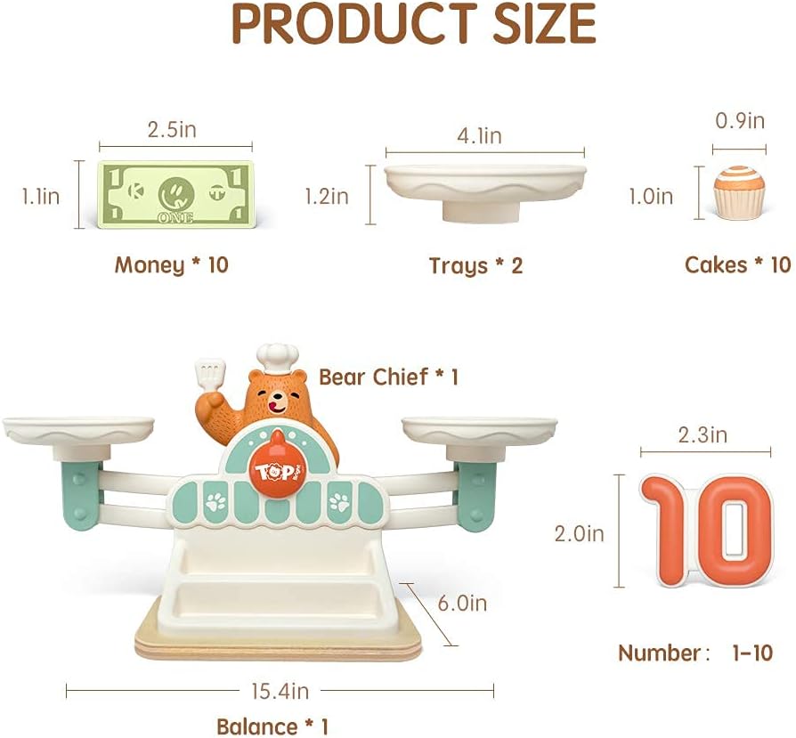 Top bright logička vaga meda