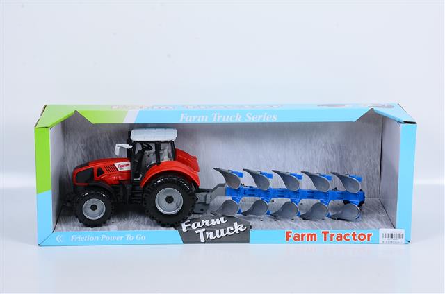 Traktor sa plugovima igračka