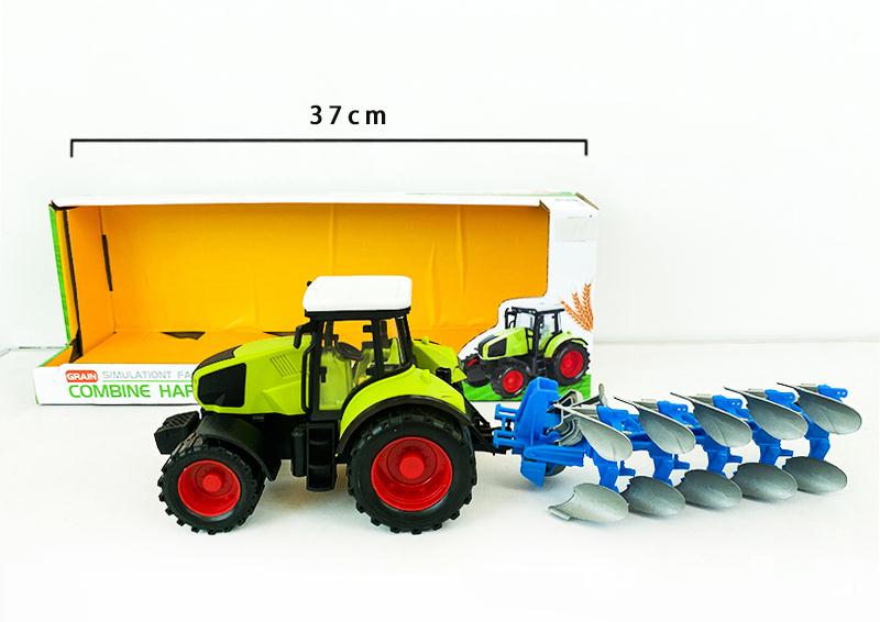 Traktor sa plugovima igračka 35cm