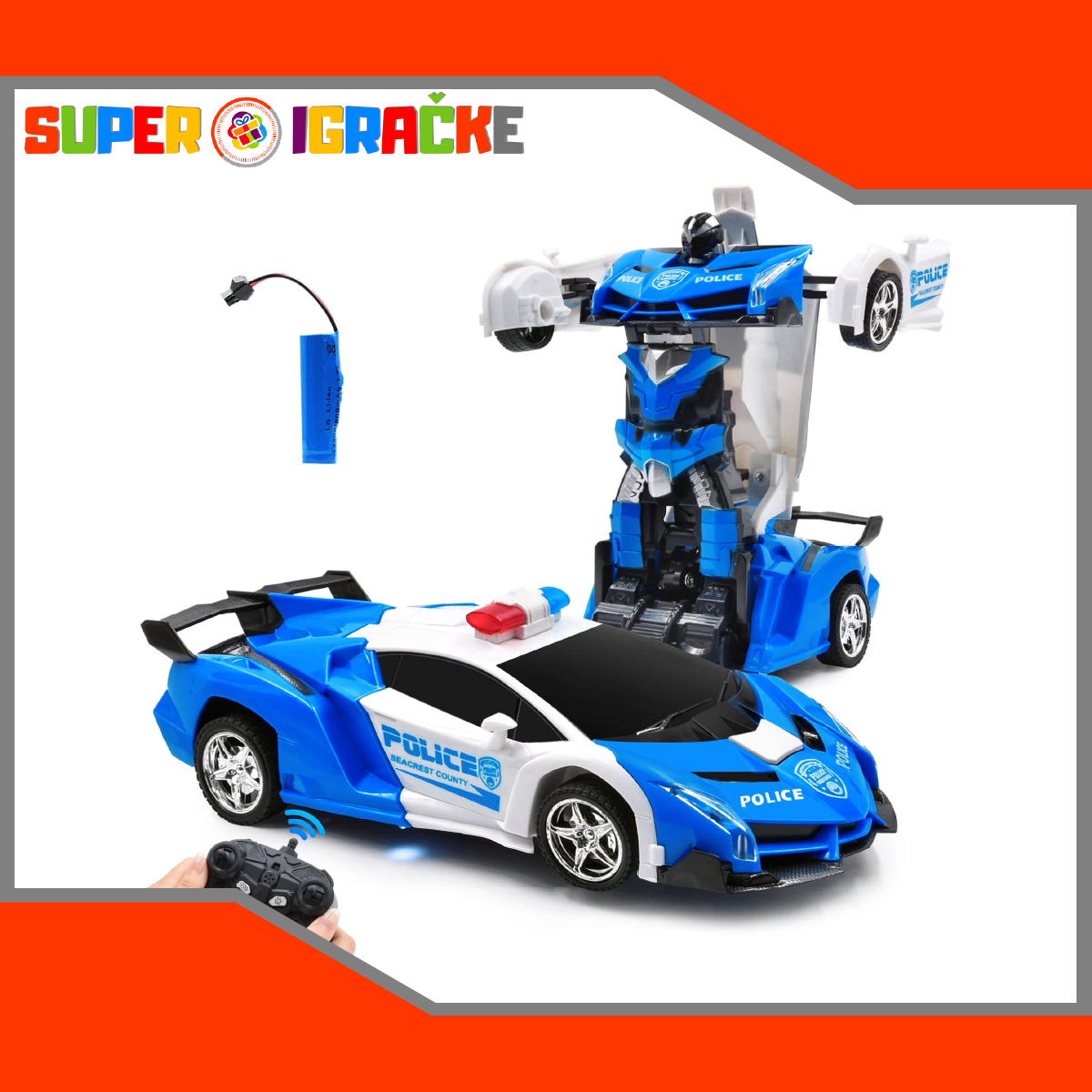 Transformers auto policija