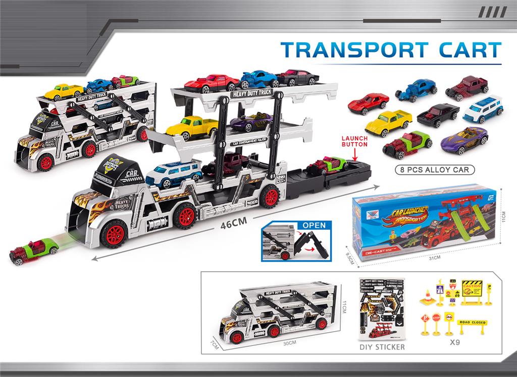 Transportni kamion prikolica