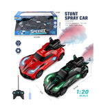 Trkački auto RC sa svetlom i dimom na daljinski