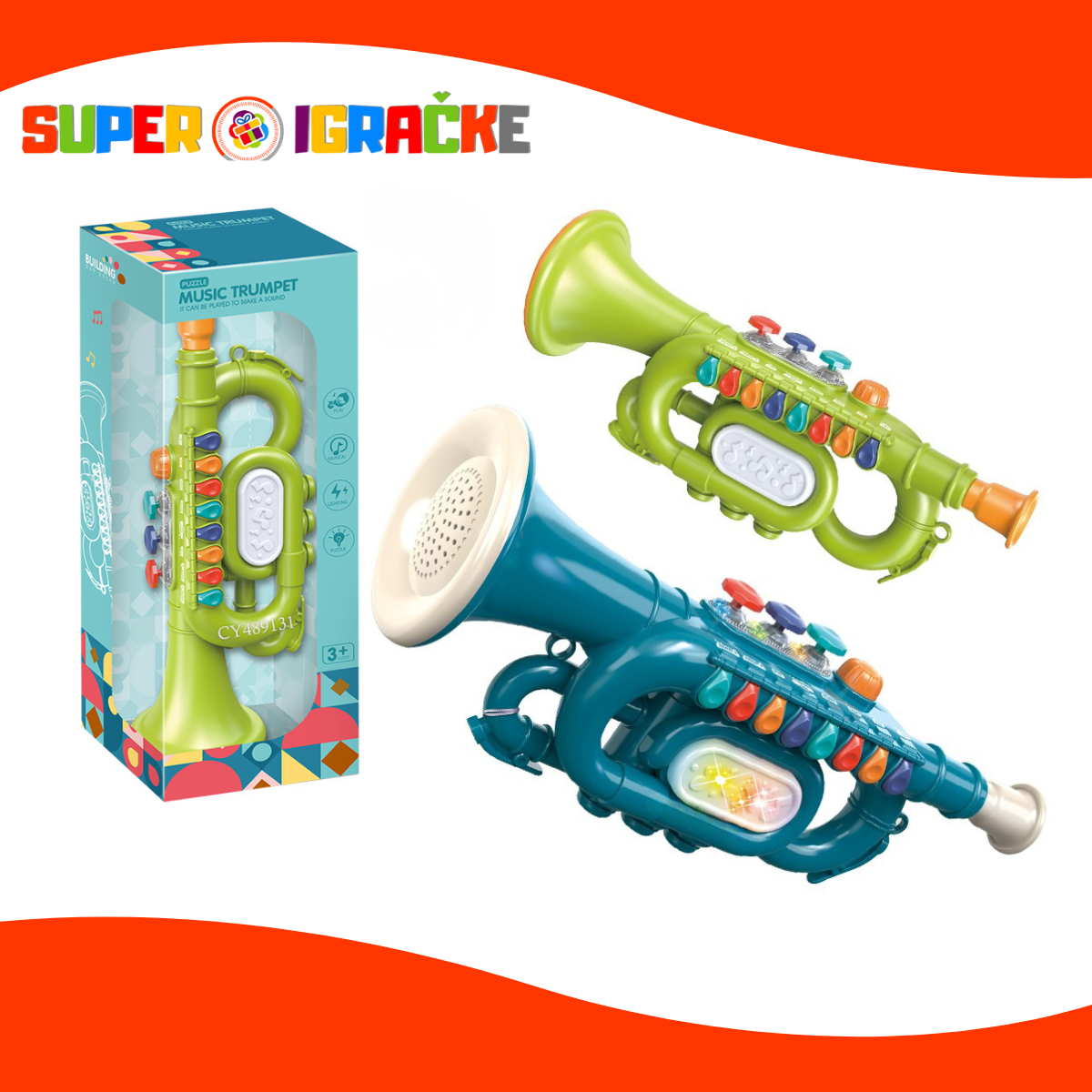 Truba sa zvukom i svetlom