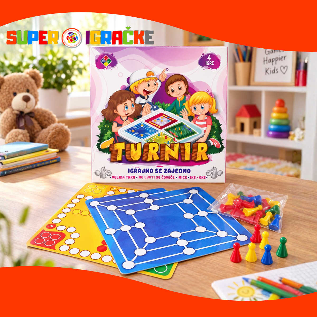 Turnir u društvenim igrama set